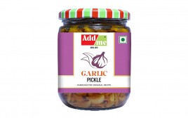 Add me Garlic Pickle   Glass Jar  500 grams